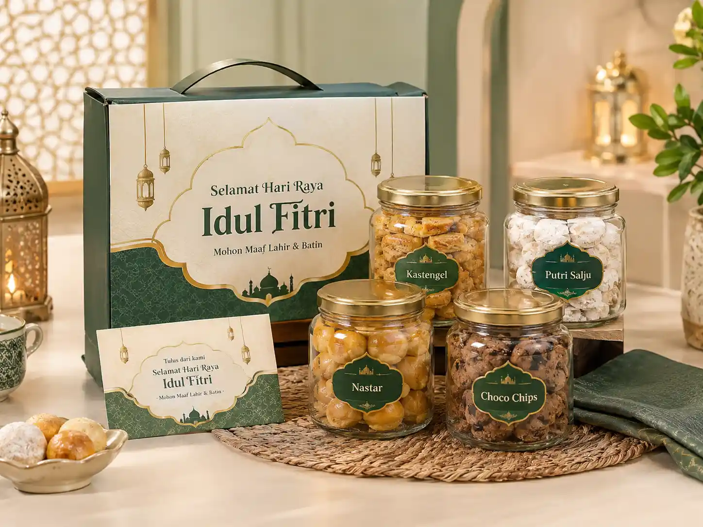 Presentasi Paket Parcel Lebaran Ekonomis Fitrah untuk Keluarga